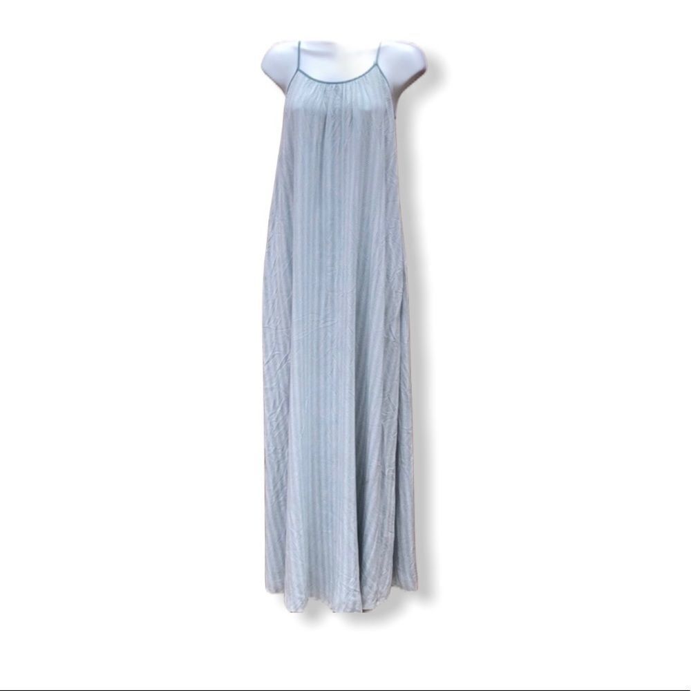 Armani Exchange Lined Maxi Dress With Pockets